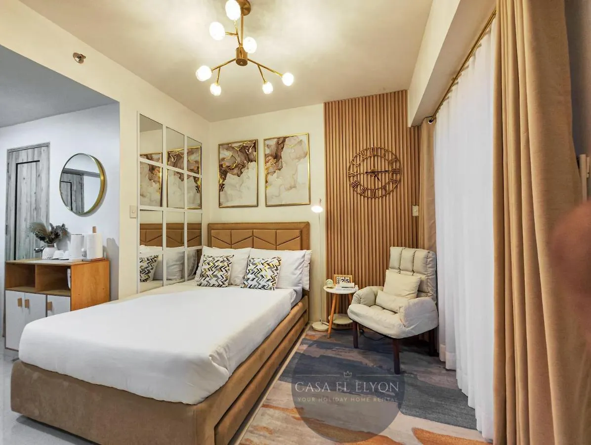 Wooden Aesthetic Fully Furnished Studio At Inspiria Davao City Lägenhet