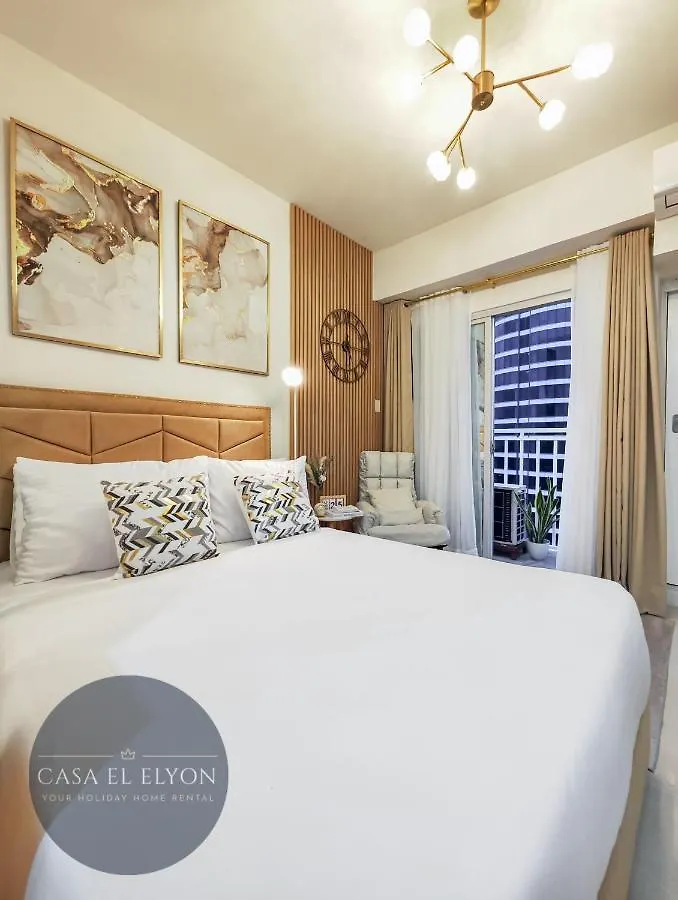 Wooden Aesthetic Fully Furnished Studio At Inspiria Davao City Lägenhet