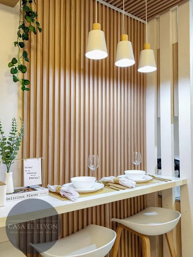 Lägenhet Wooden Aesthetic Fully Furnished Studio At Inspiria Davao City